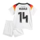 Enfant Maillot de Foot Allemagne Jamal Musiala #14 Euro 2024 Domicile (+ Short)
