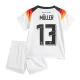 Enfant Maillot de Foot Allemagne Thomas Müller #13 Euro 2024 Domicile (+ Short)