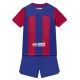 Enfant Maillot de Foot Barça 2023-24 Domicile (+ Short)