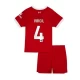 Enfant Maillot de Foot Liverpool FC Virgil van Dijk #4 2023-24 Domicile (+ Short)