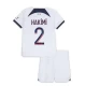 Enfant Maillot de Foot Paris Saint-Germain PSG 2023-24 Achraf Hakimi #2 Extérieur (+ Short)