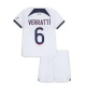 Enfant Maillot de Foot Paris Saint-Germain PSG 2023-24 Marco Verratti #6 Extérieur (+ Short)