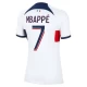 Femmer Maillot de Foot Paris Saint-Germain PSG 2023-24 Kylian Mbappé #7 Extérieur