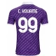 Maillot de Foot ACF Fiorentina C. Kouame #99 2023-24 Domicile Homme