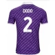 Maillot de Foot ACF Fiorentina Dodo #2 2023-24 Domicile Homme