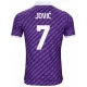 Maillot de Foot ACF Fiorentina Jovic #7 2023-24 Domicile Homme