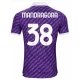 Maillot de Foot ACF Fiorentina Mandragora #38 2023-24 Domicile Homme