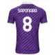 Maillot de Foot ACF Fiorentina Saponara #8 2023-24 Domicile Homme