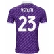 Maillot de Foot ACF Fiorentina Venuti #23 2023-24 Domicile Homme