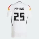 Maillot de Foot Allemagne Pavlovic #25 Euro 2024 Domicile Homme