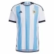 Maillot de Foot Argentine Paulo Dybala #21 Coupe Du Monde 2022 Domicile Homme