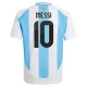 Maillot de Foot Argentine Lionel Messi #10 2024 Domicile Homme