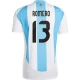 Maillot de Foot Argentine Romero #13 Copa America 2024 Domicile Homme