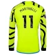 Maillot de Foot Arsenal FC 2023-24 Martinelli #11 Extérieur Homme Manches Longues