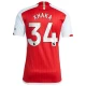 Maillot de Foot Arsenal FC Granit Xhaka #34 2023-24 Domicile Homme
