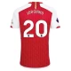 Maillot de Foot Arsenal FC Jorginho #20 2023-24 Domicile Homme