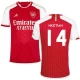 Maillot de Foot Arsenal FC Nketiah #14 2023-24 UCL Domicile Homme