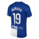 Maillot de Foot Atlético Madrid 2023-24 Alvaro Morata #19 Extérieur Homme