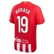 Maillot de Foot Atlético Madrid Alvaro Morata #19 2023-24 Domicile Homme