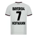 Maillot de Foot Bayer 04 Leverkusen 2023-24 Hofmann #7 Extérieur Homme