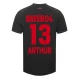 Maillot de Foot Bayer 04 Leverkusen Arthur #13 2023-24 Domicile Homme