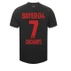 Maillot de Foot Bayer 04 Leverkusen Chicharito #7 2023-24 Domicile Homme