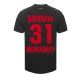 Maillot de Foot Bayer 04 Leverkusen Monamay #31 2023-24 Domicile Homme