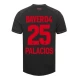 Maillot de Foot Bayer 04 Leverkusen Palacios #25 2023-24 Domicile Homme