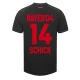 Maillot de Foot Bayer 04 Leverkusen Schick #14 2023-24 Domicile Homme