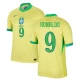 Maillot de Foot Brésil Cristiano Ronaldo #9 Copa America 2024 Domicile Homme