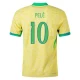 Maillot de Foot Brésil Pele #10 Copa America 2024 Domicile Homme