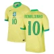 Maillot de Foot Brésil Ronaldinho Gaúcho #10 Copa America 2024 Domicile Homme