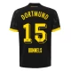 Maillot de Foot BVB Borussia Dortmund 2023-24 Mats Hummels #15 Extérieur Homme