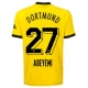 Maillot de Foot BVB Borussia Dortmund Adeyemi #27 2023-24 Domicile Homme