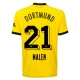 Maillot de Foot BVB Borussia Dortmund Malen #21 2023-24 Domicile Homme