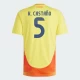 Maillot de Foot Colombie K. Castano #5 Copa America 2024 Domicile Homme