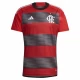 Maillot de Foot CR Flamengo David Luiz #23 2023-24 Domicile Homme