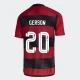 Maillot de Foot CR Flamengo Gerson #20 2023-24 Domicile Homme