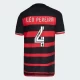 Maillot de Foot CR Flamengo Leo Pereira #4 2024-25 Domicile Homme