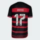 Maillot de Foot CR Flamengo Rossi #17 2024-25 Domicile Homme