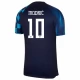Maillot de Foot Croatie Luka Modrić #10 Coupe Du Monde 2022 Extérieur Homme