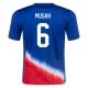 Maillot de Foot Etats-Unis Musah #6 Copa America 2024 Extérieur Homme