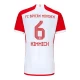 Maillot de Foot FC Bayern München Joshua Kimmich #6 2023-24 Domicile Homme