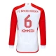 Maillot de Foot FC Bayern München Joshua Kimmich #6 2023-24 Domicile Homme Manches Longues