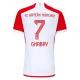 Maillot de Foot FC Bayern München Serge Gnabry #7 2023-24 Domicile Homme