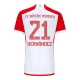 Maillot de Foot FC Bayern München Theo Hernández #21 2023-24 Domicile Homme