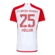 Maillot de Foot FC Bayern München Thomas Müller #25 2023-24 Domicile Homme