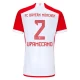 Maillot de Foot FC Bayern München Upamecano #2 2023-24 Domicile Homme