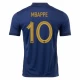 Maillot de Foot France Kylian Mbappé #10 Coupe Du Monde 2022 Domicile Homme