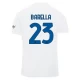 Maillot de Foot Inter Milan 2023-24 Nicolo Barella #23 Extérieur Homme